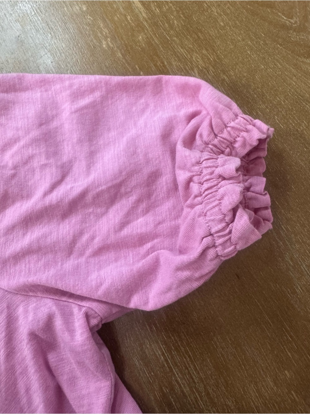 Boden Pink Ruffled Button-Front Blouse - Picture 6 of 7